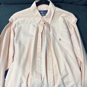 Ralph Lauren Cream Casual Button Down Shirt